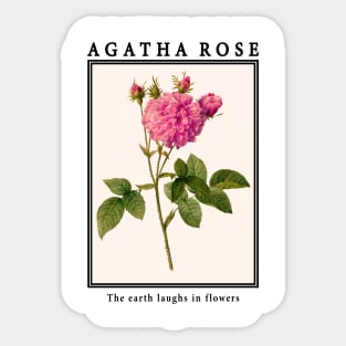 Flowers - Agatha Rose Sticker